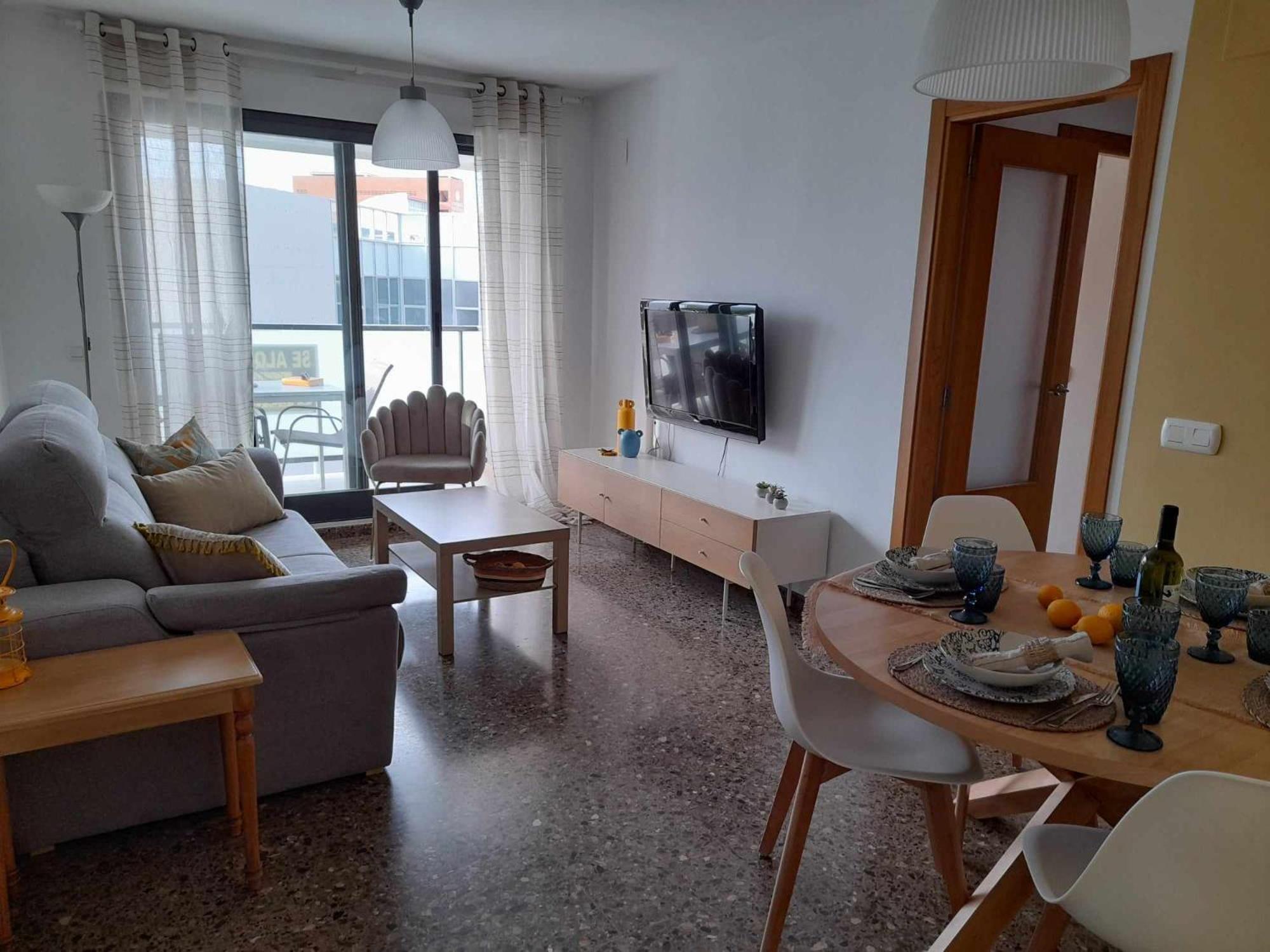 Apartament Ambar Gandia Playa-Grao Con Piscina Parking Ideal Para Familias Экстерьер фото