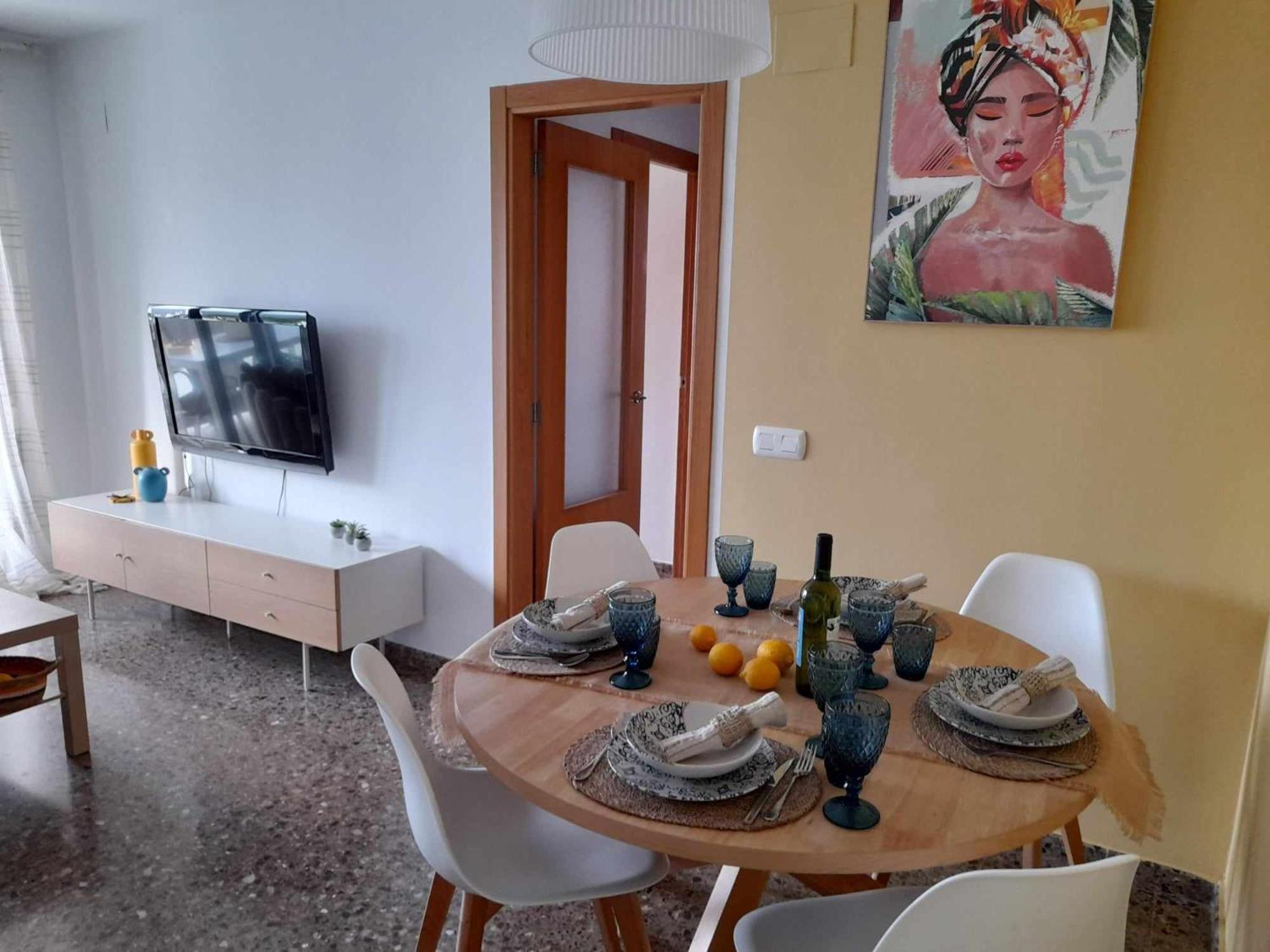 Apartament Ambar Gandia Playa-Grao Con Piscina Parking Ideal Para Familias Экстерьер фото